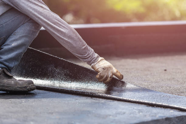 Professional Waterproofing technician working in Franklin, PA